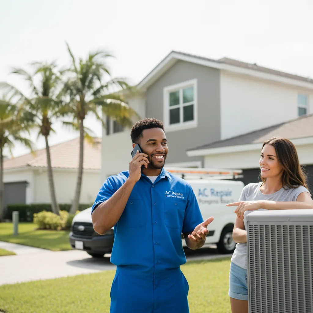 AC Repair Pompano Beach customer support in New Ulm